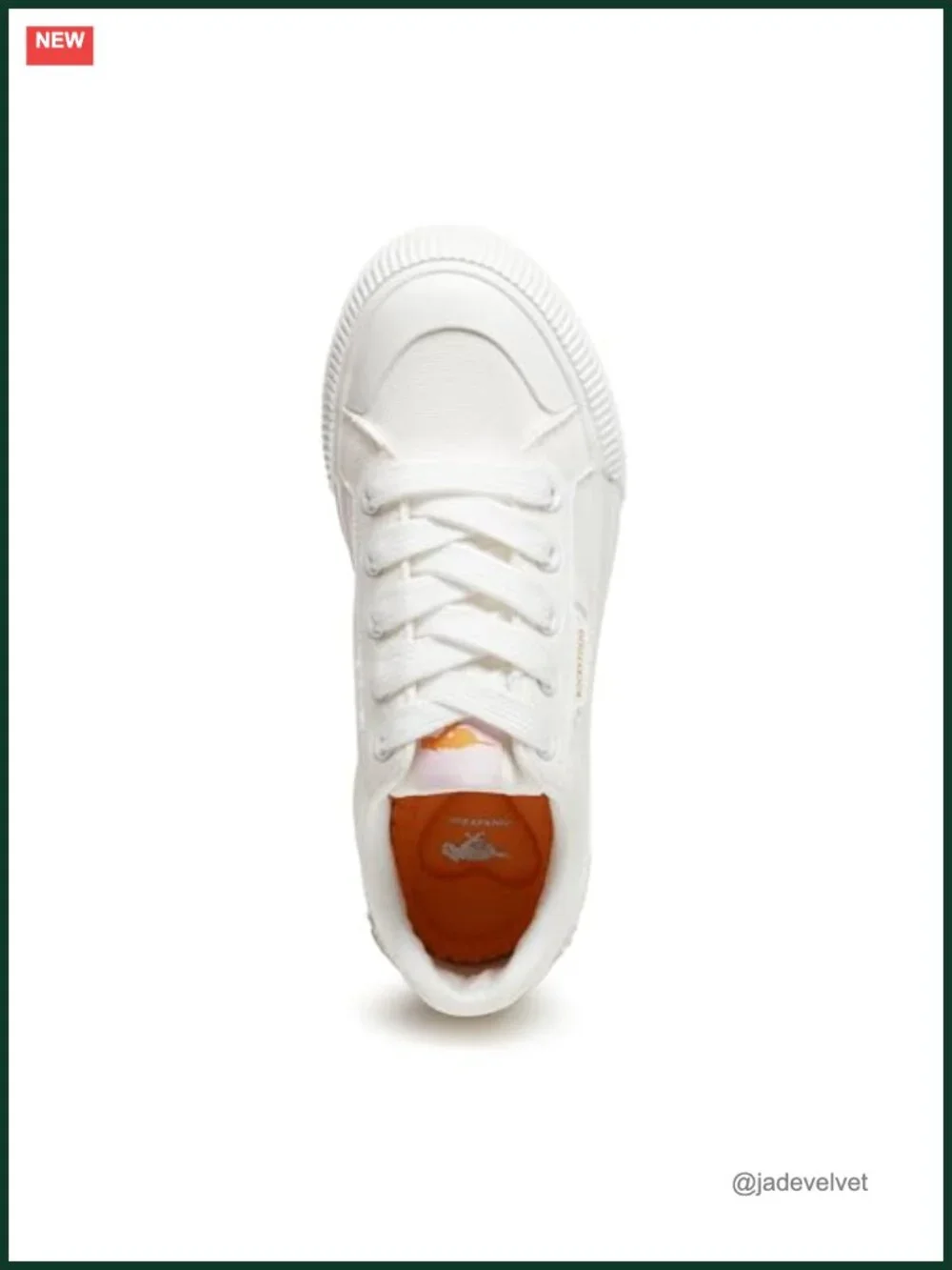 Girls Plush Foam Sneaker - Cushioned Comfort Lace-Up